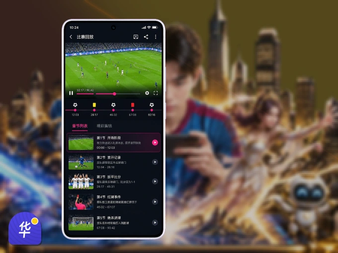 下载华体会 APP，随时随地看比赛